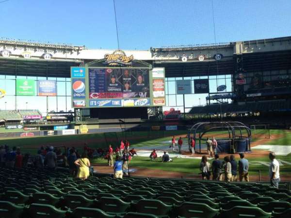 American Family Field, section: 119, row: 14, seat: 5