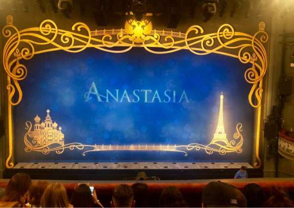 Broadhurst Theatre, section: Mezzanine C, row: E, seat: 110