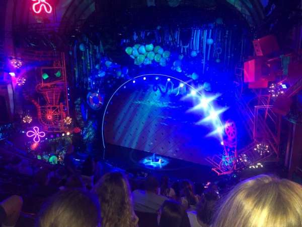 Palace Theatre, Broadway, section: Rear Mezzanine R, row: J, seat: 6