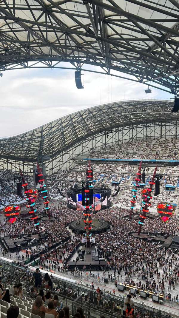 Stade Vélodrome, section: jean Bouin Y