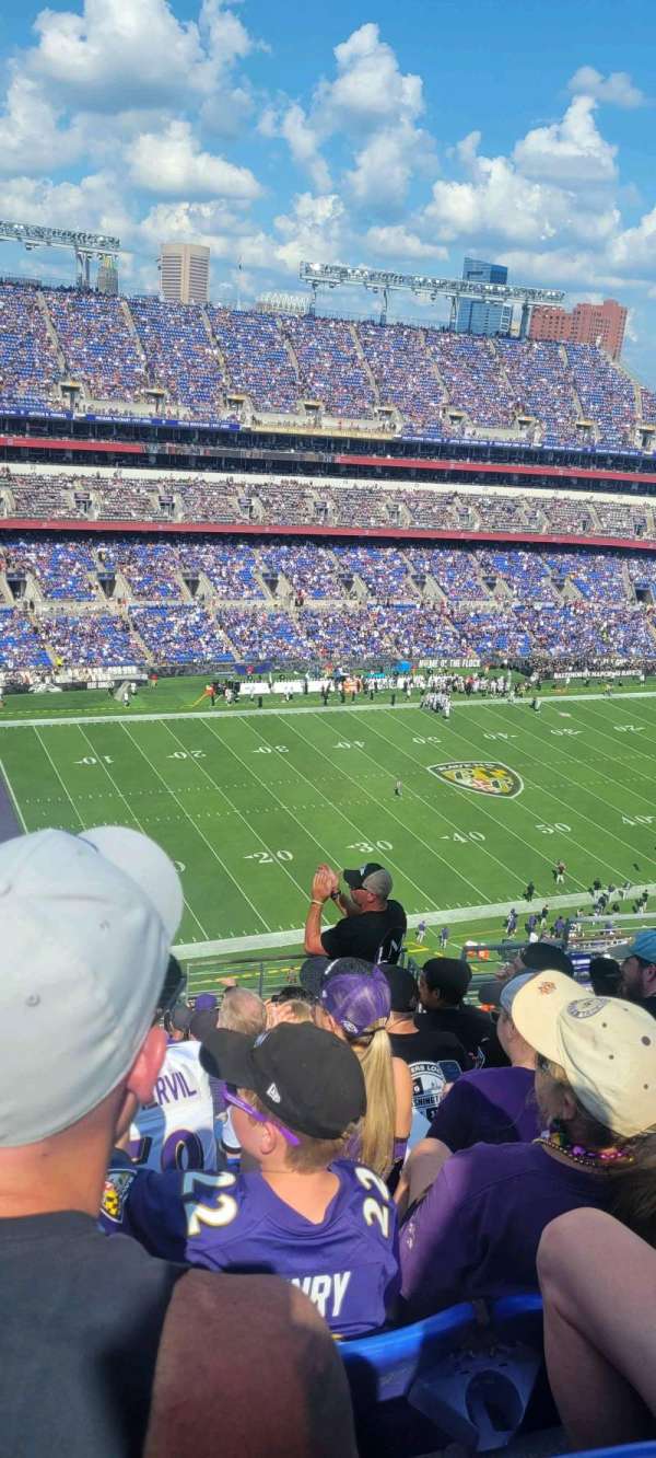 M&T Bank Stadium, section: 531, row: 15, seat: 9