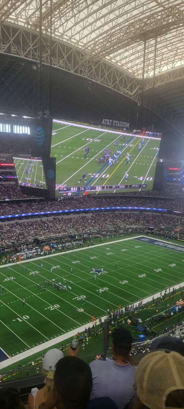 AT&T Stadium, section: 449, row: 4, seat: 9