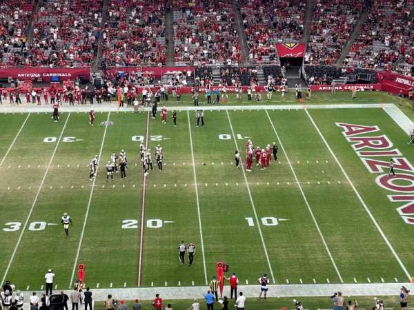 State Farm Stadium, section: 441, row: C, seat: 8