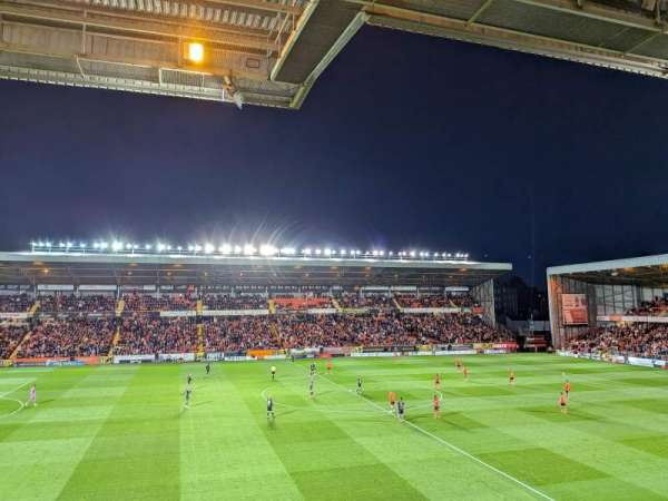 Tannadice Park, section: Fair Play Upper, row: G, seat: 42