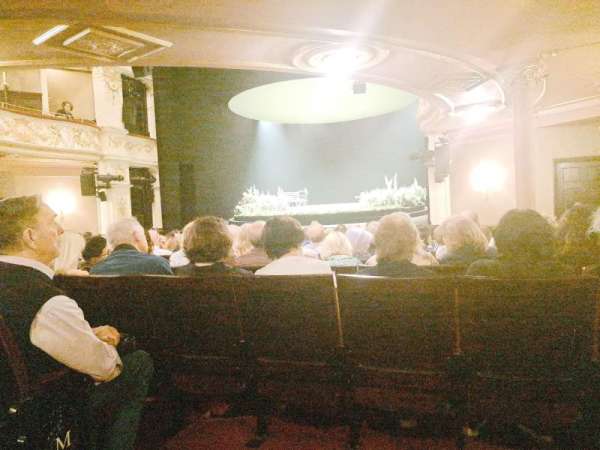 Garrick Theatre, section: Stalls, row: O, seat: 6