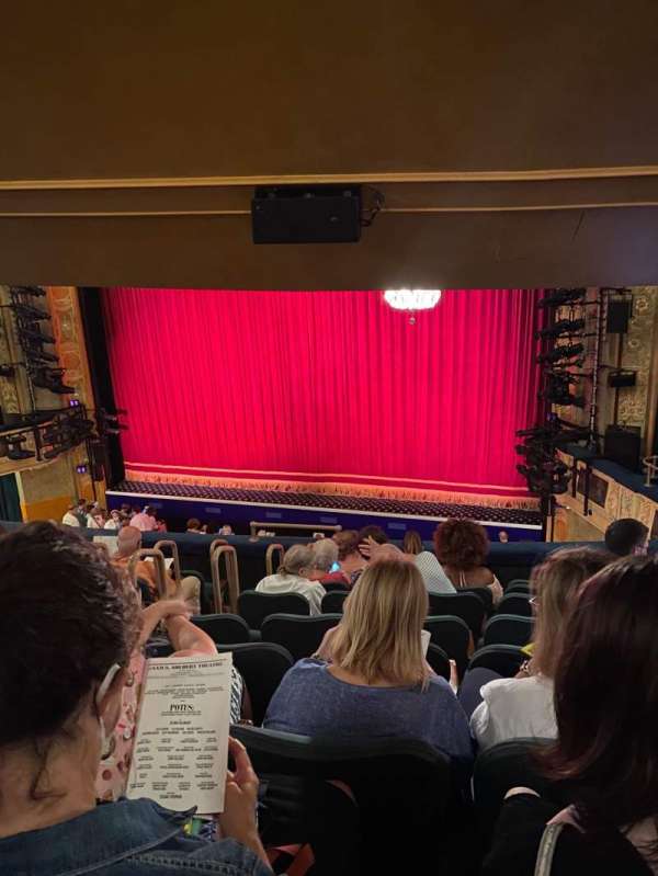 Shubert Theatre, section: Mezzanine R, row: H, seat: 8