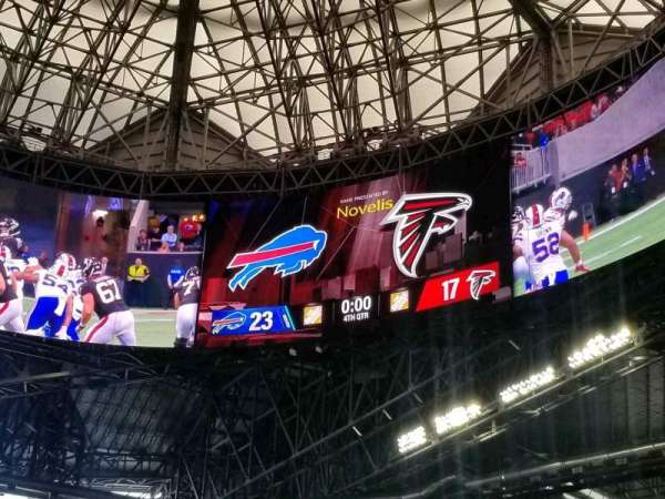 Mercedes-Benz Stadium, section: 121, row: 10, seat: 5