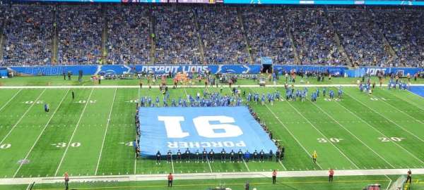 Ford Field, section: 330, row: 8, seat: 26