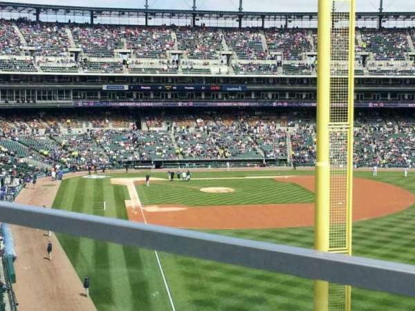 Comerica Park, section: 210, row: A, seat: 1