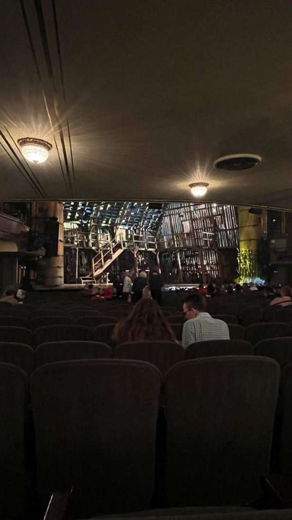 Nederlander Theatre, section: Orchestra L, row: Q, seat: 11