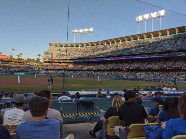 Dodger Stadium, section: 27FD, row: E, seat: 1