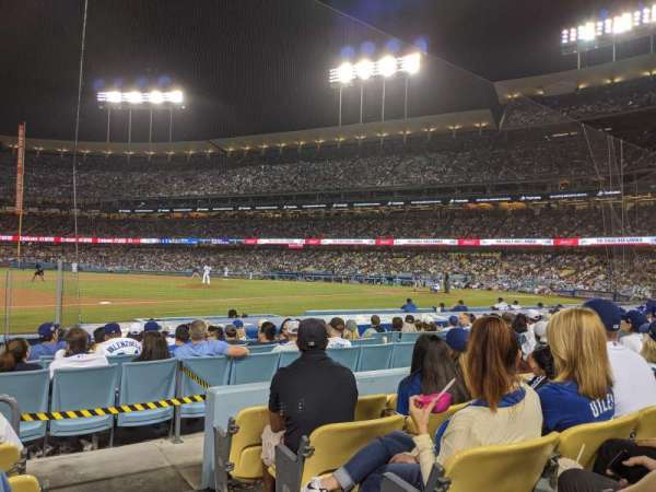Dodger Stadium, section: 27FD, row: E, seat: 1