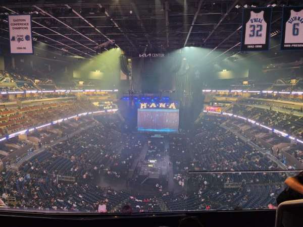 Kia Center, section: 217, row: 3