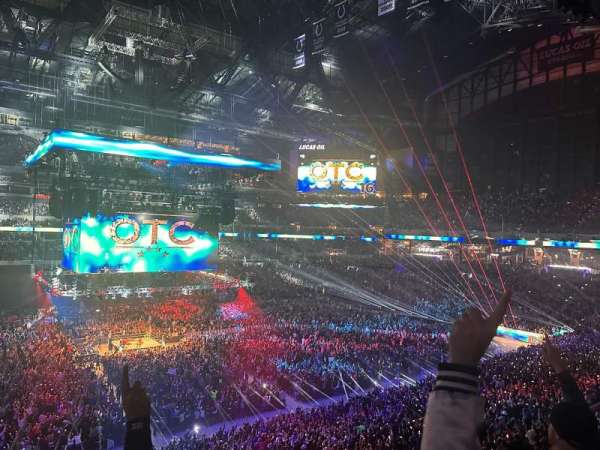 Lucas Oil Stadium, section: 315, row: 3, seat: 10