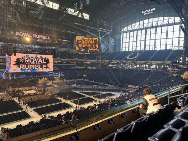 Lucas Oil Stadium, section: 315, row: 3, seat: 10