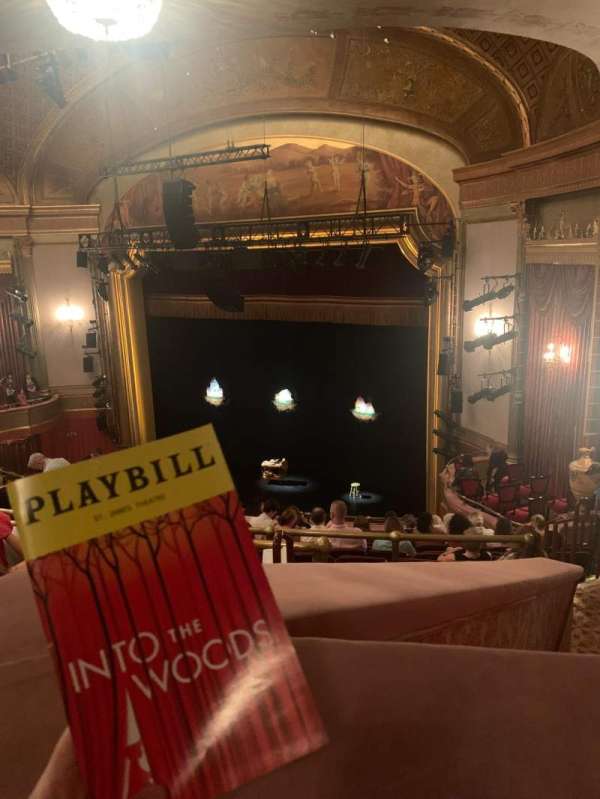 St. James Theatre, section: Mezzanine R, row: N, seat: 32