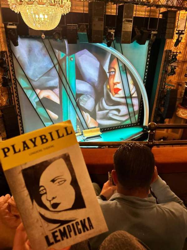 Longacre Theatre, section: Balcony L, row: B, seat: 4