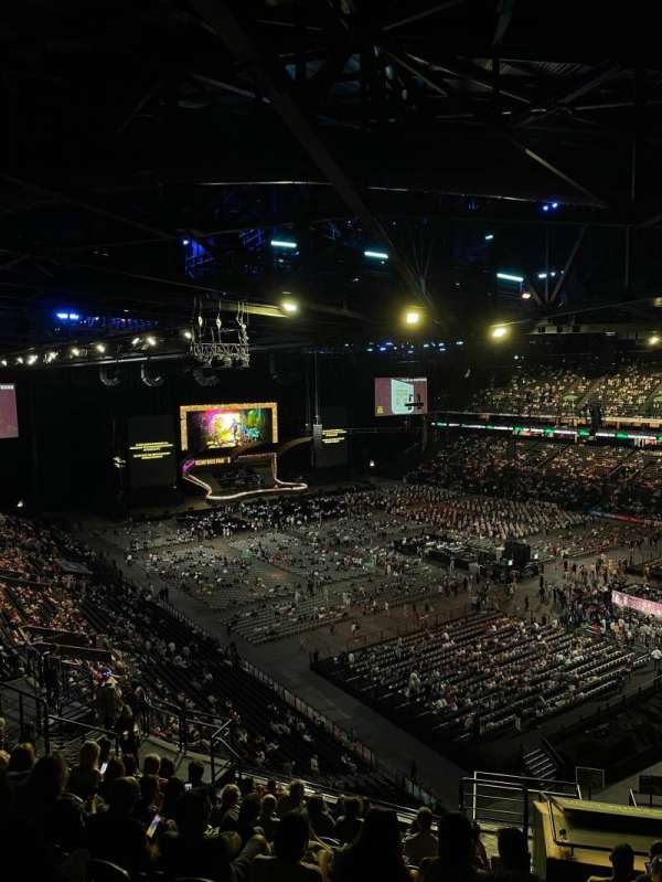 Paris La Défense Arena, section: 407, row: 58, seat: 47