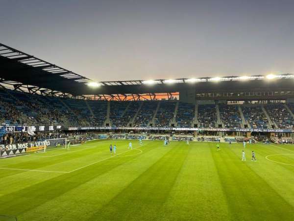 PayPal Park, section: 127, row: 3, seat: 11
