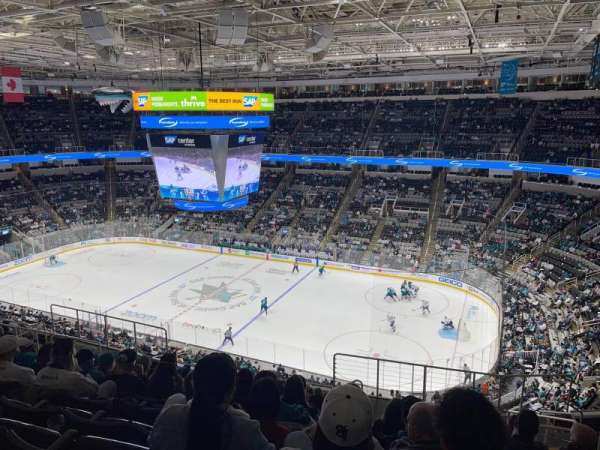 SAP Center, section: 213, row: 13, seat: 7