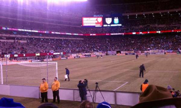 MetLife Stadium, section: 123, row: 5, seat: 15