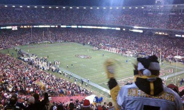 Candlestick Park, section: UR62, row: 12, seat: 7