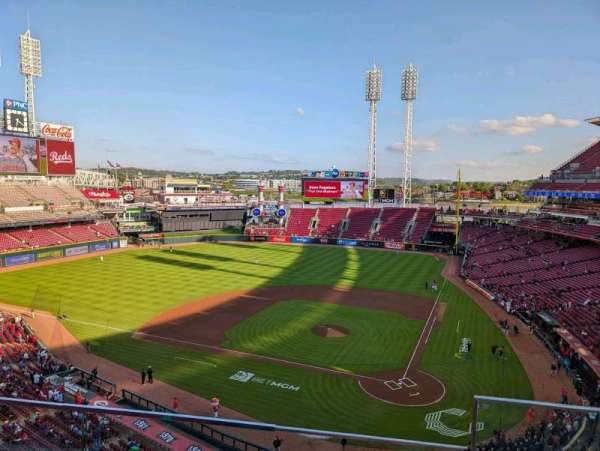 Great American Ball Park, section: 420, row: B, seat: 1
