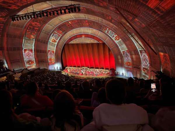 Radio City Music Hall, section: 3rd Mezzanine 1, row: H, seat: 108