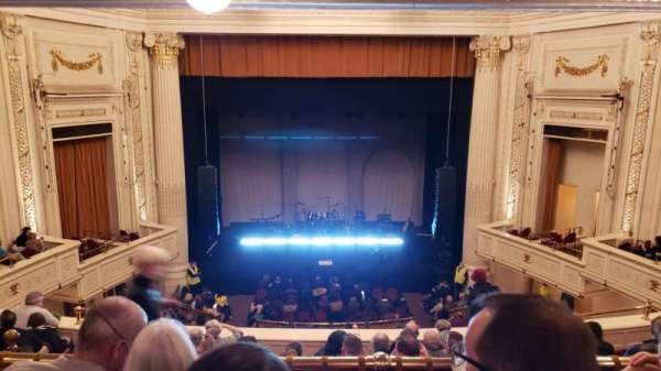 Shubert Theatre, Boston, section: Center, row: H, seat: 105 & 106