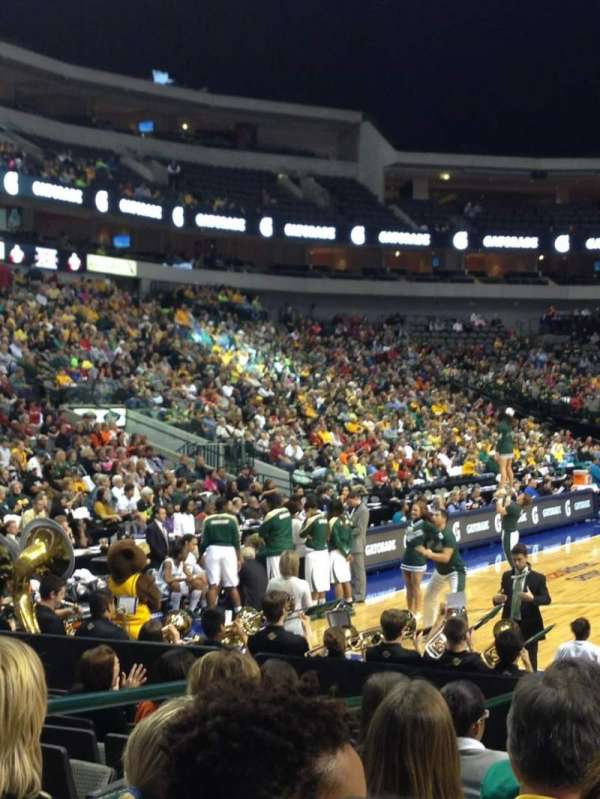 American Airlines Center, section: 112, row: B, seat: 9