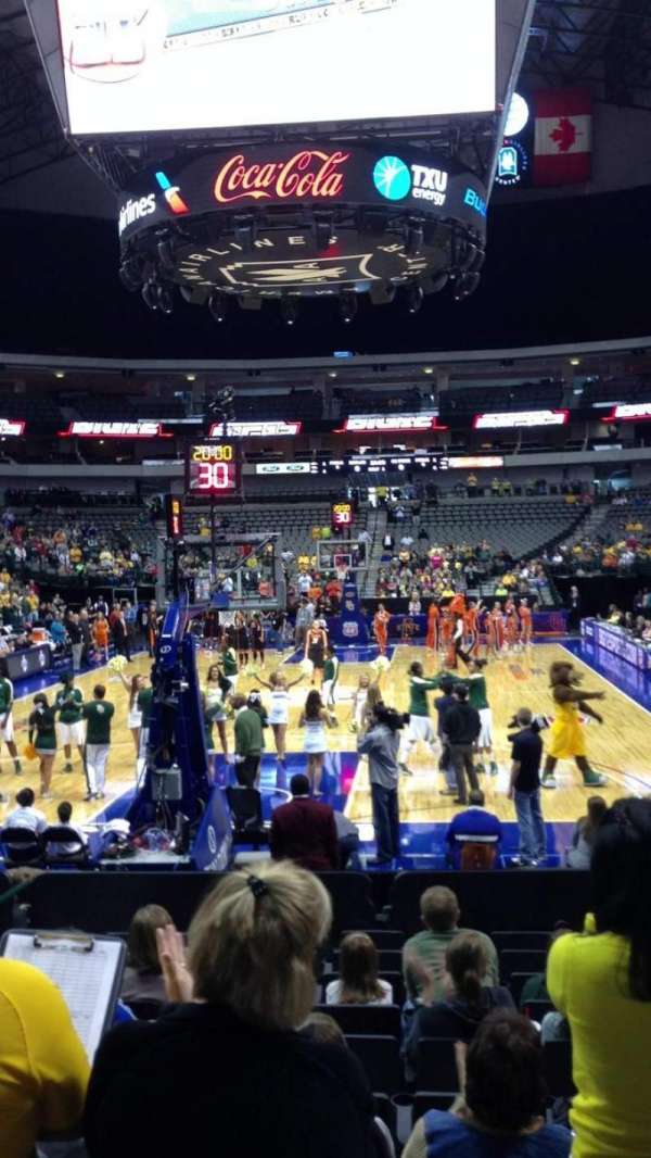 American Airlines Center, section: 112, row: B, seat: 9