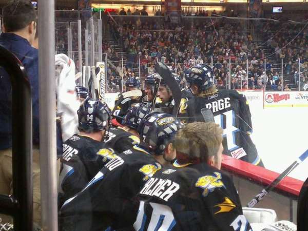 Huntington Center, section: 105, row: B, seat: 21