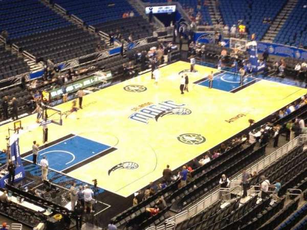 Kia Center, section: 230, row: 1, seat: 1