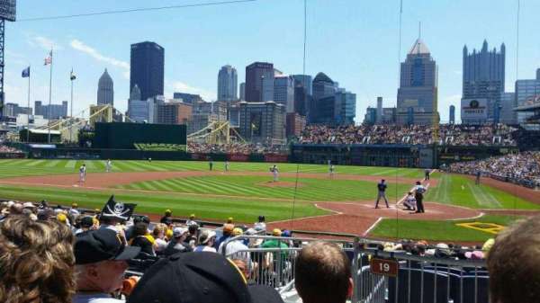 PNC Park, section: 119, row: C, seat: 14