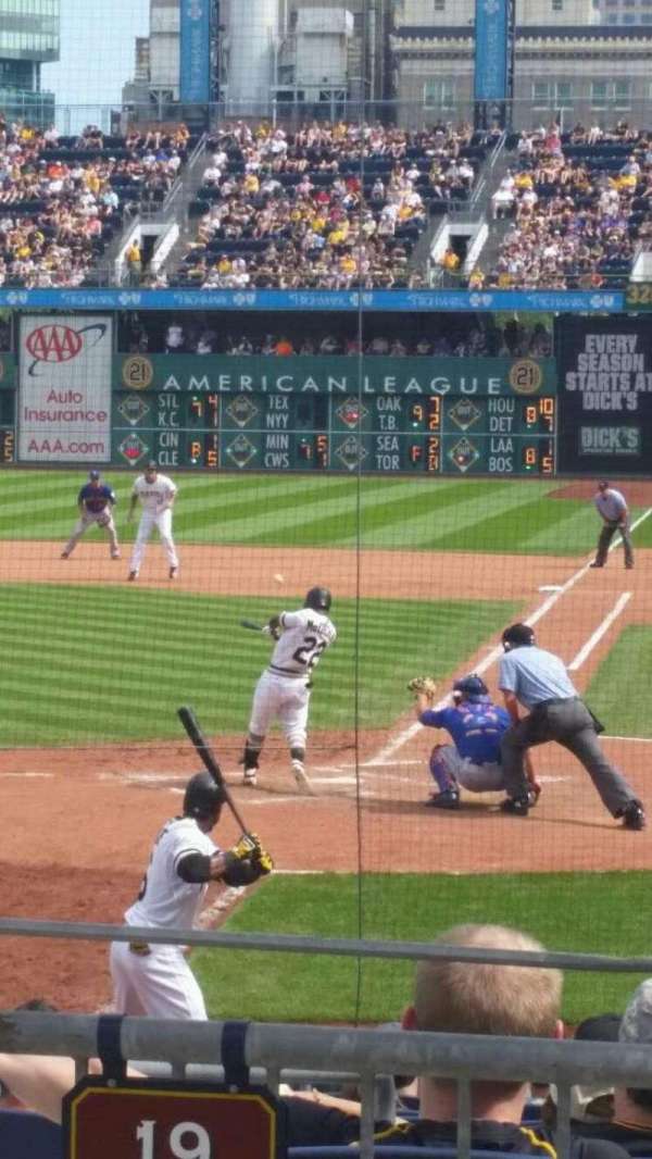 PNC Park, section: 119, row: C, seat: 14