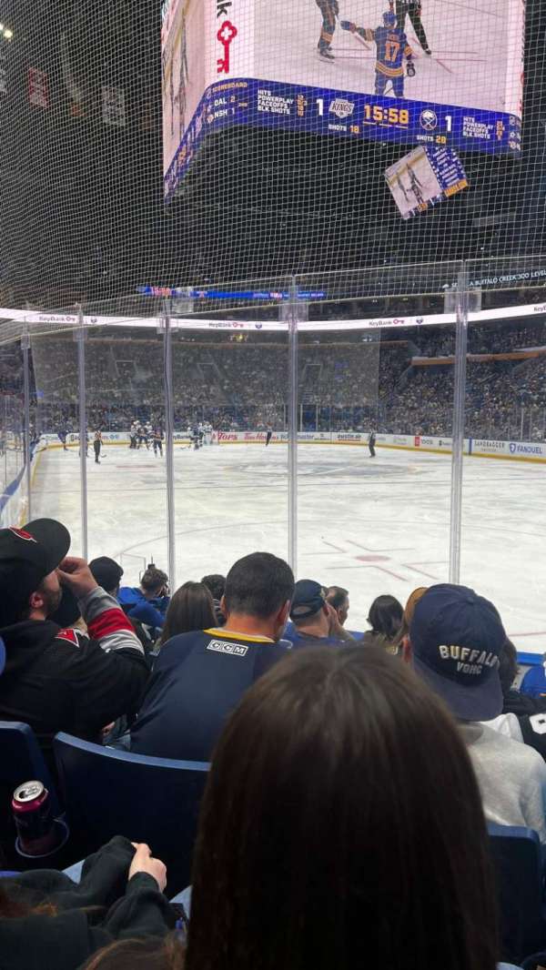 KeyBank Center, section: 101, row: 6, seat: 15
