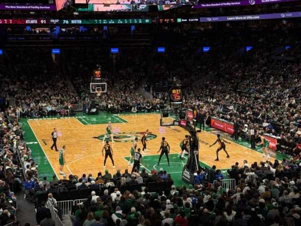 TD Garden, section: 7, row: 23, seat: 23