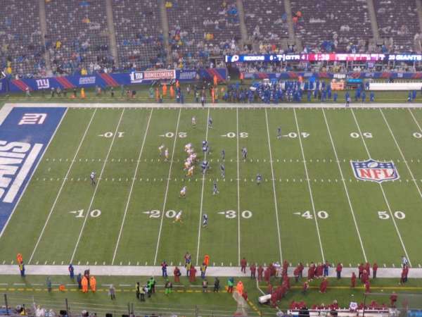 MetLife Stadium, section: 340, row: 21, seat: 9