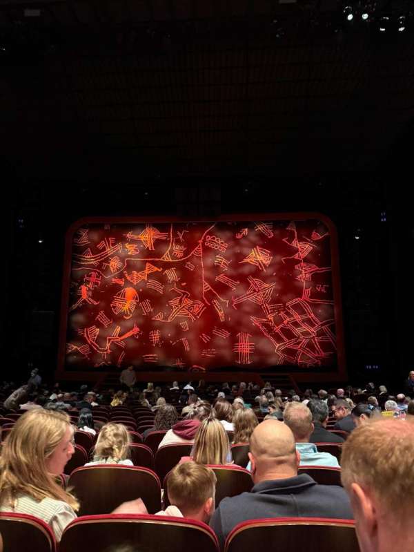 Minskoff Theatre, section: Orchestra C, row: T, seat: 119