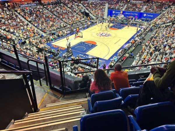 Mohegan Sun Arena, section: 121, row: E, seat: 14
