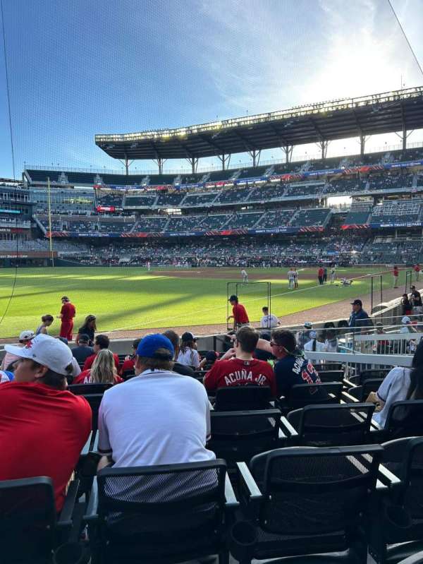 Truist Park, section: 41, row: 12, seat: 7