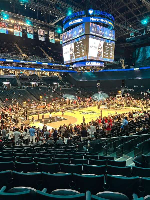 Barclays Center, section: 12, row: 20, seat: 11