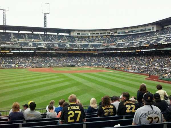 PNC Park, section: 135, row: H, seat: 18