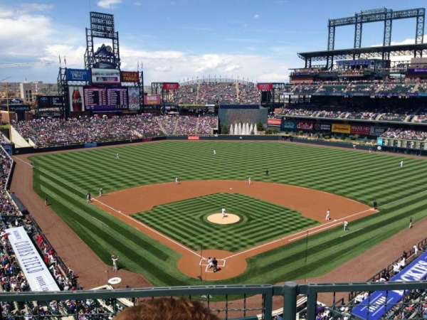 Coors Field, section: L330, row: 2, seat: 6