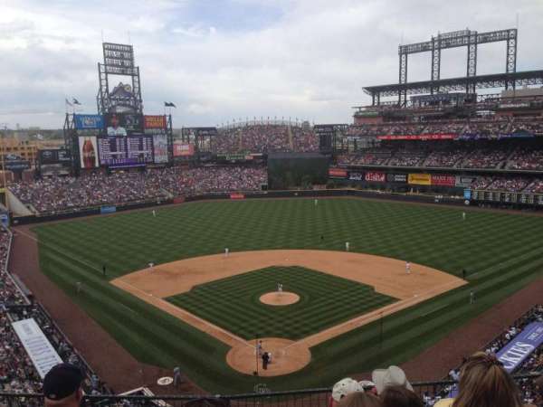 Coors Field, section: L330, row: 5, seat: 7