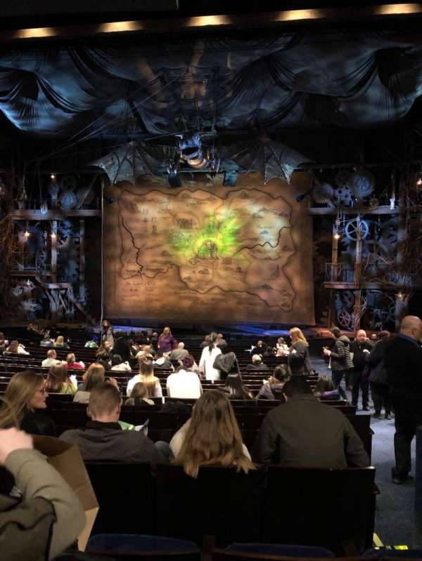 Gershwin Theatre, section: Orchestra C, row: T, seat: 117