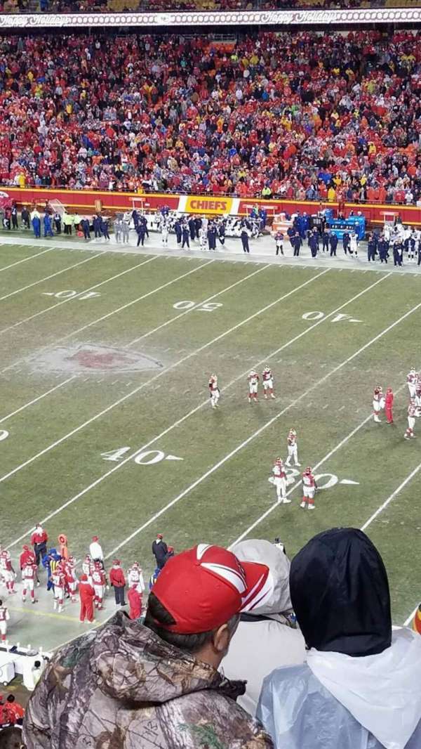 Arrowhead Stadium, section: 320, row: 14, seat: 19-16
