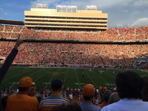 Neyland Stadium, section: T, row: 19, seat: 15