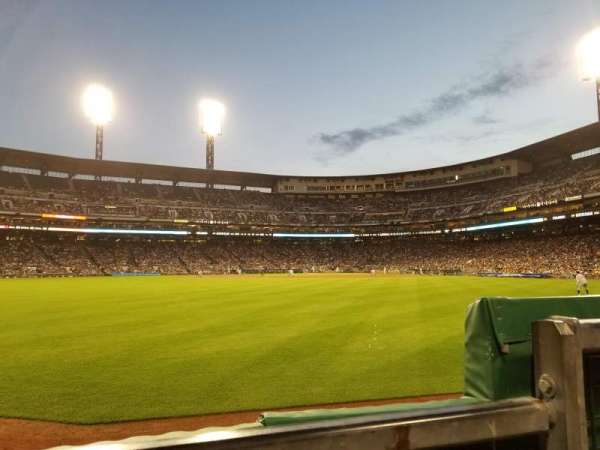 PNC Park, section: Bullpen