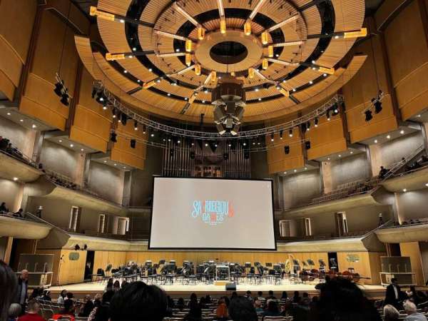 Roy Thomson Hall, section: C1, row: P, seat: 20